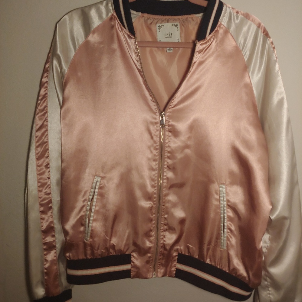 Soft Pink Bomber jacket